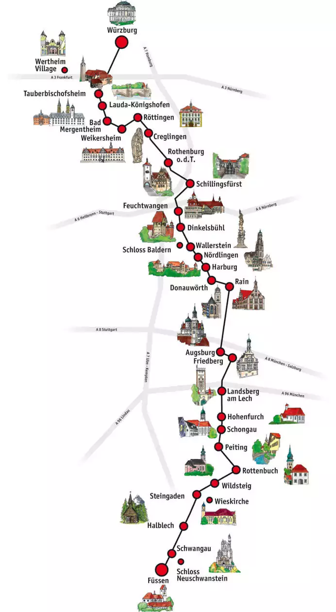 Рождестволық жәрмеңкелер және Германия сәулеті