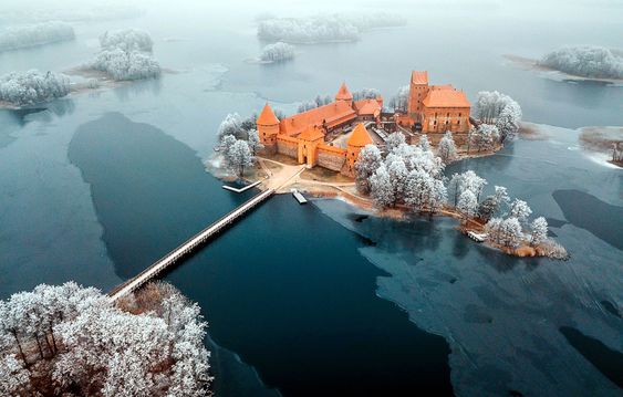 Тракай қамалы — i-d-a.kz автомаршруты