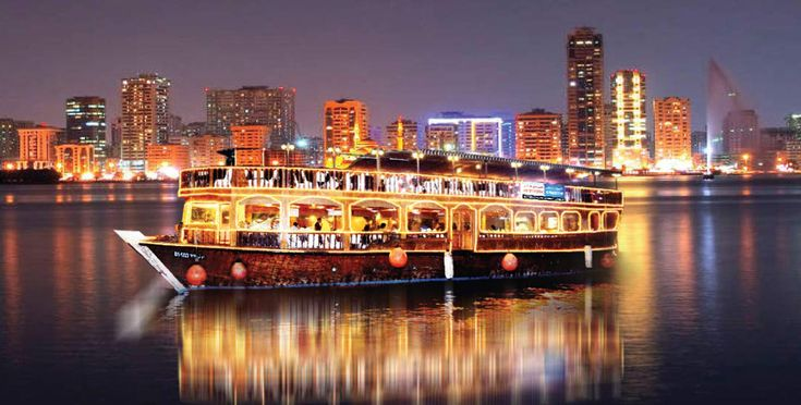 Dubai Marina and Skyline from the Water