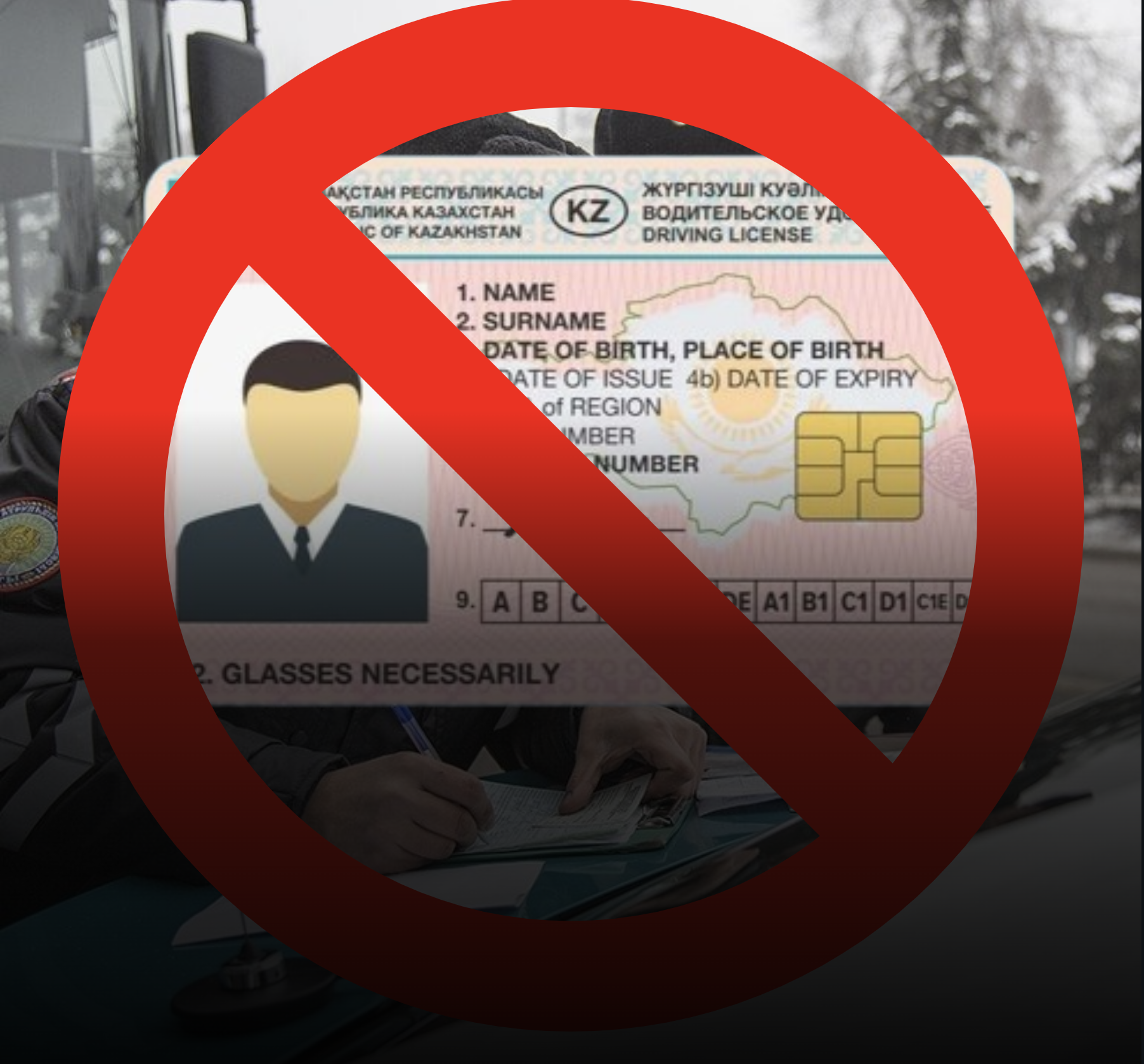 Қазақстанда көлік жүргізуге өмір бойына тыйым салу